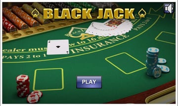 blackjack game template